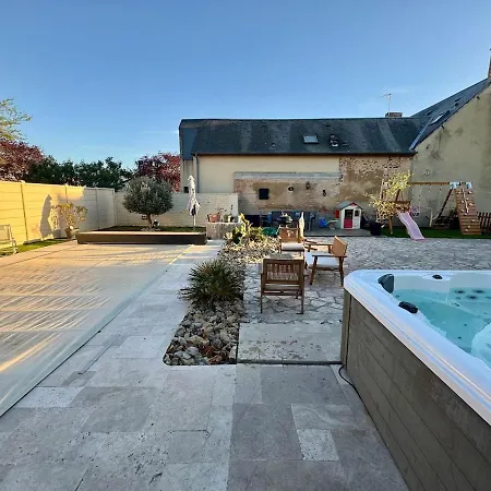 Tatil Evi Superbe Maison A Proximite Du Circuit Des 24h Du Mans Arnage